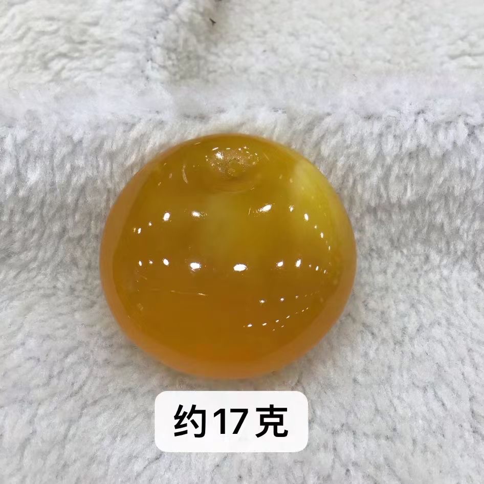 古风吊坠鱼眼扣平安扣树脂项链饰品