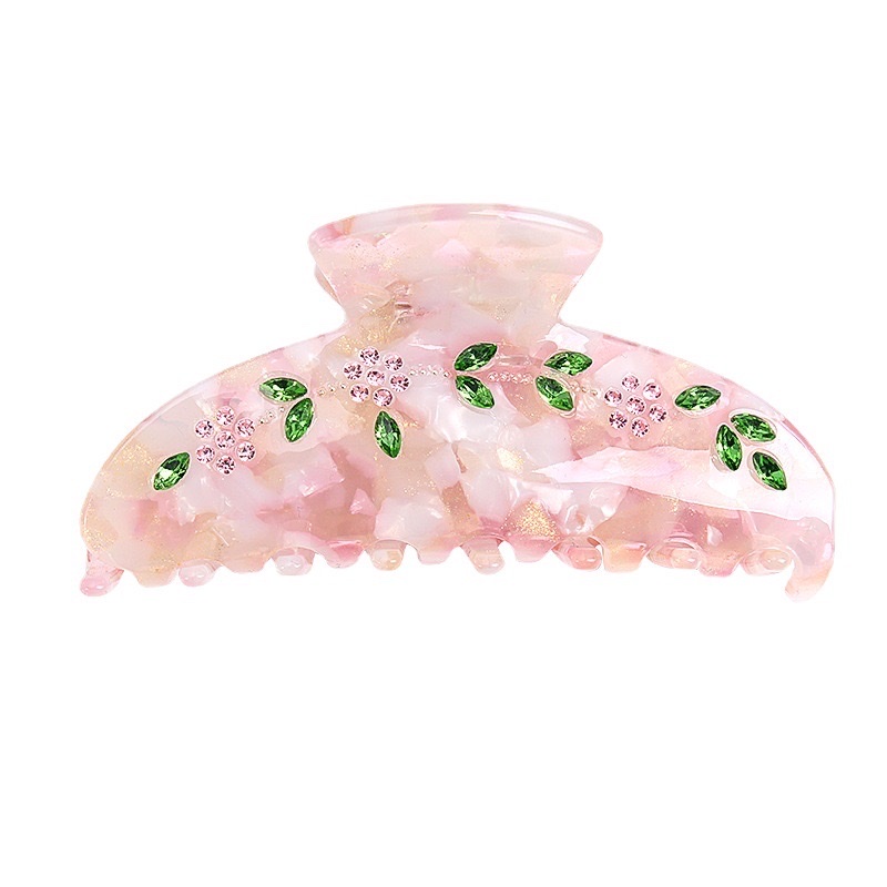 Acetic acid leaf hair grabbers, hair clips, hairpins, hair accessories, creative accessories, French hair accessories detail image 5