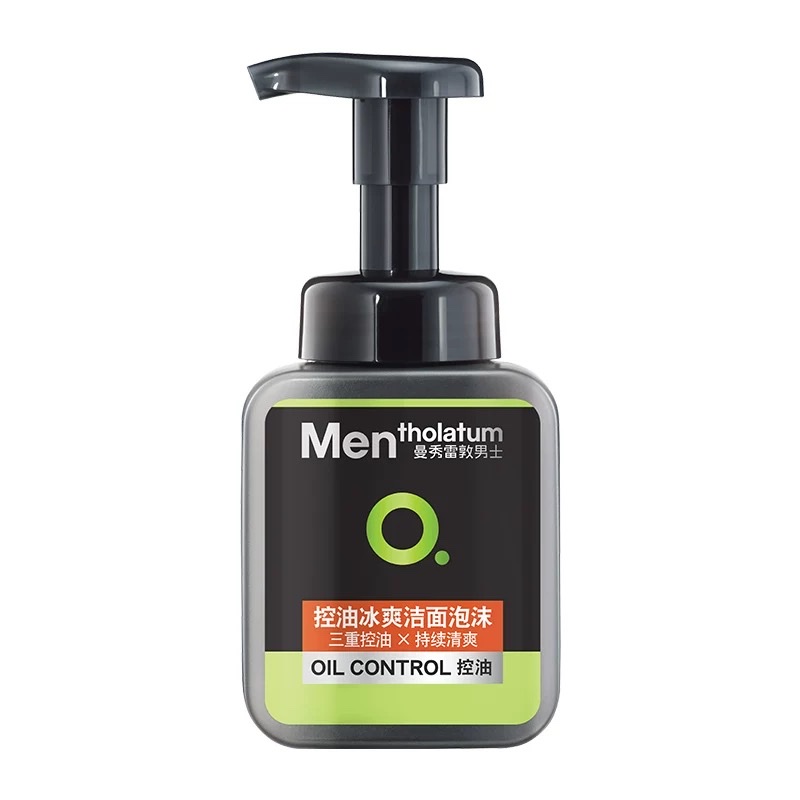 Mentholatum Men's Oil-Control Ice Refreshing Facial Foam 150ml detail image 1