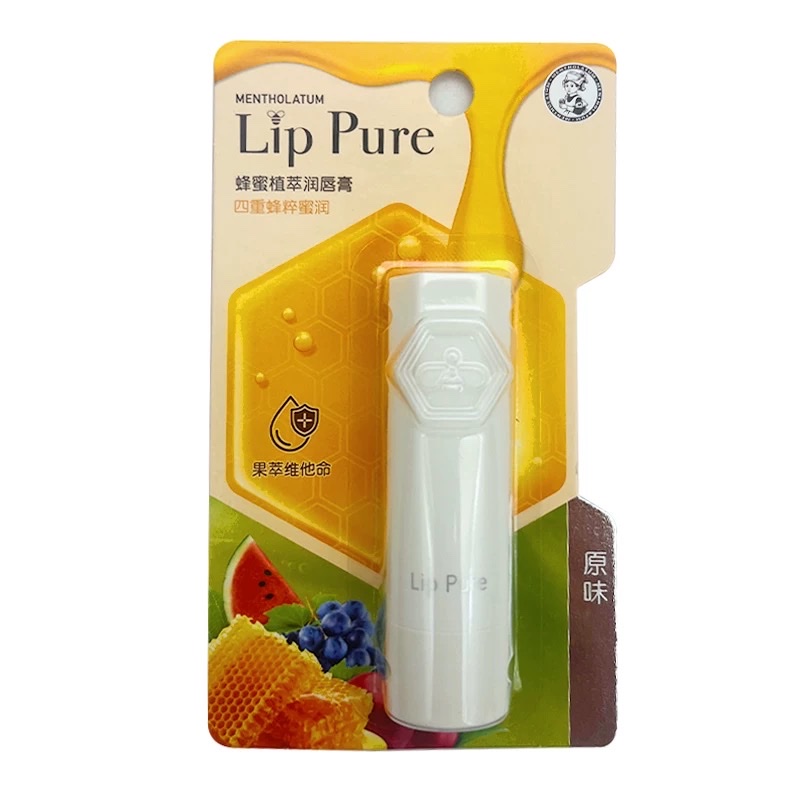 Mentholatum Honey Plant Extract Lip Balm 4g (Original Flavor) (Orange Fruit Flavor) (Bergamot Fruit Flavor) detail image 4