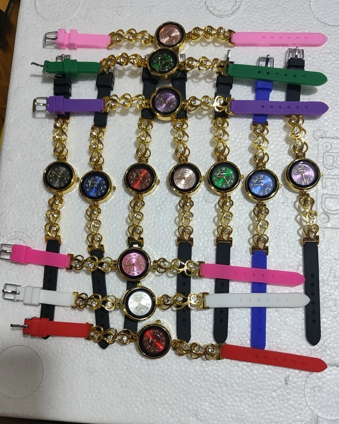 Watches, electronic watches, leather straps, men's watches