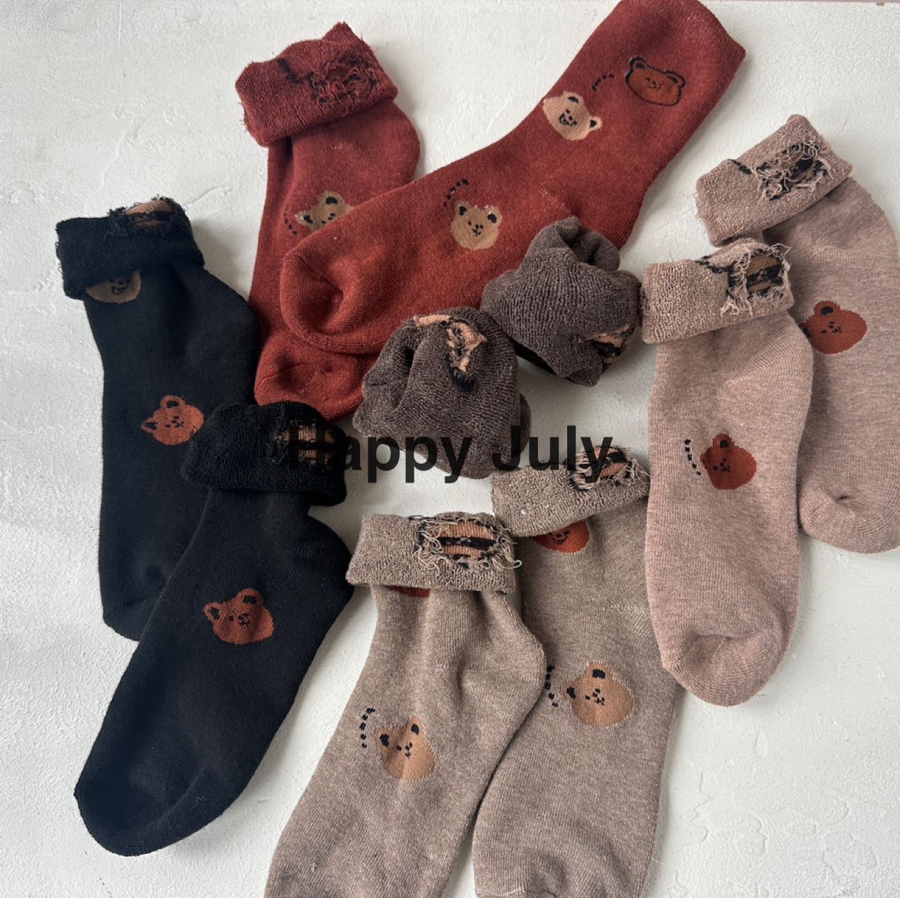 Loop socks, women's autumn and winter warm, comfortable and casual socks, high-top cold-proof thick new warm socks, cartoon socks, women's socks wholesale detail image 5