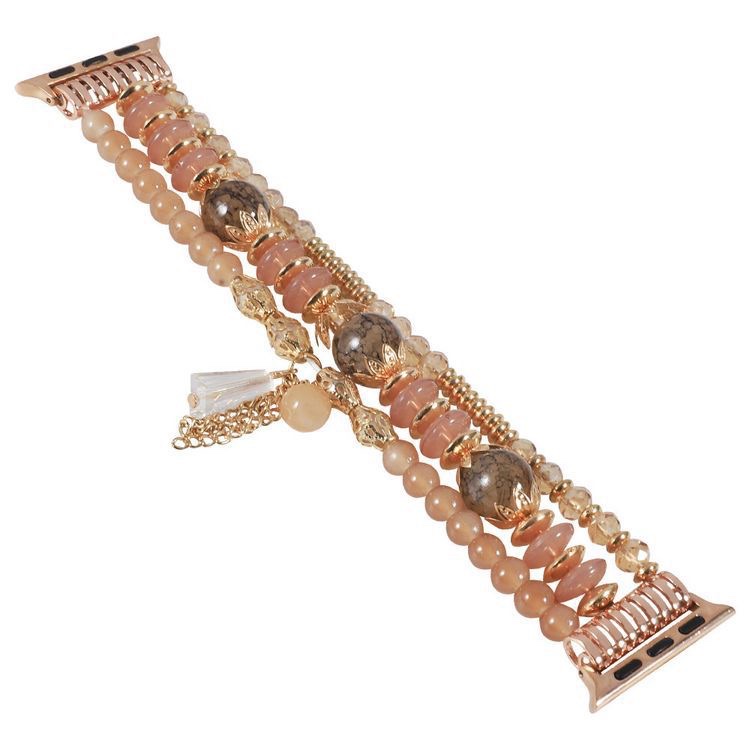 aima艾玛AIMA 适用苹果apple watch9代ultra弹力树脂表带i watch5678代流苏腕带详情图8