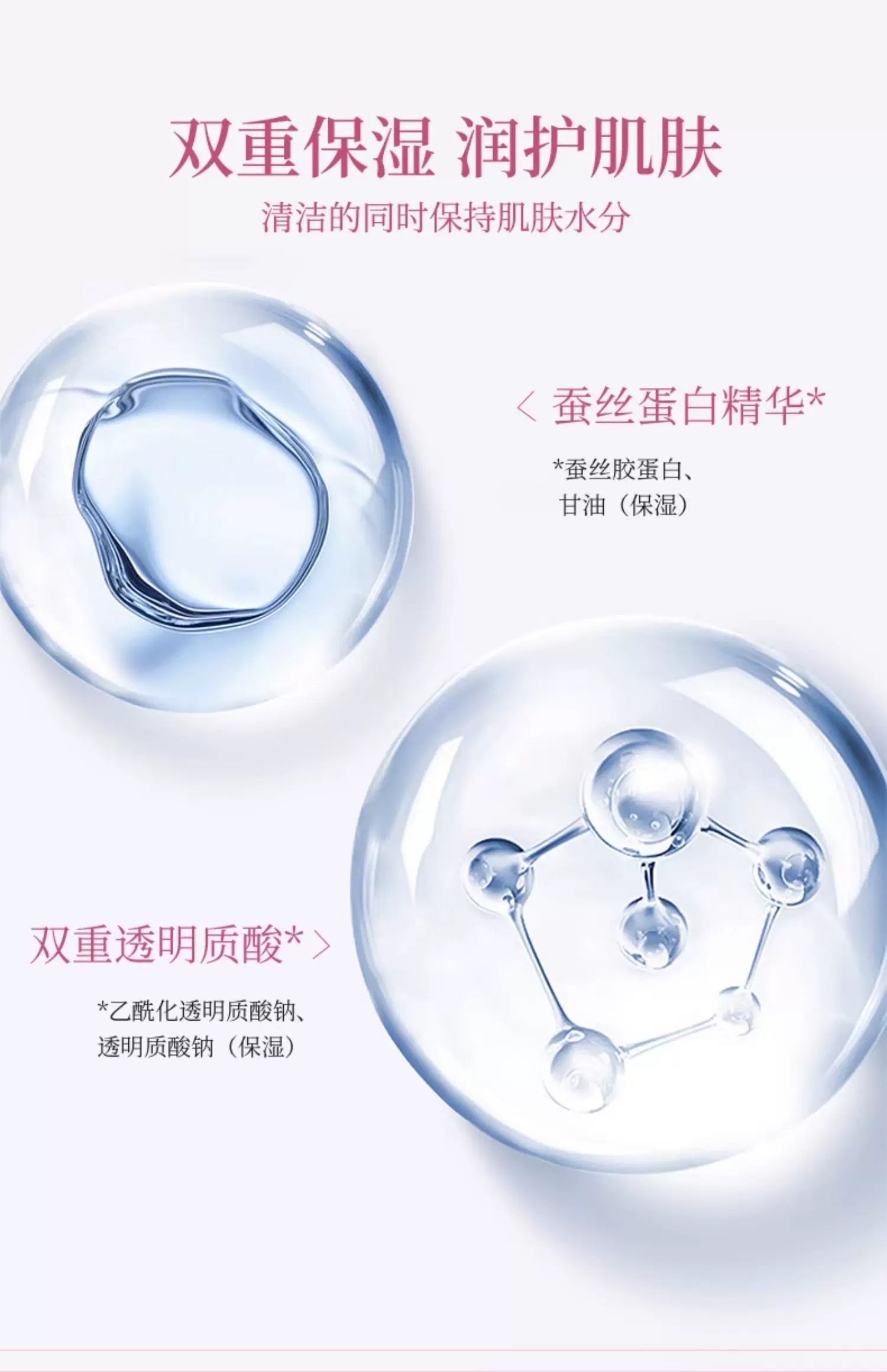 Sanke Moisturizing Foaming Facial Cleanser 120g detail image 4
