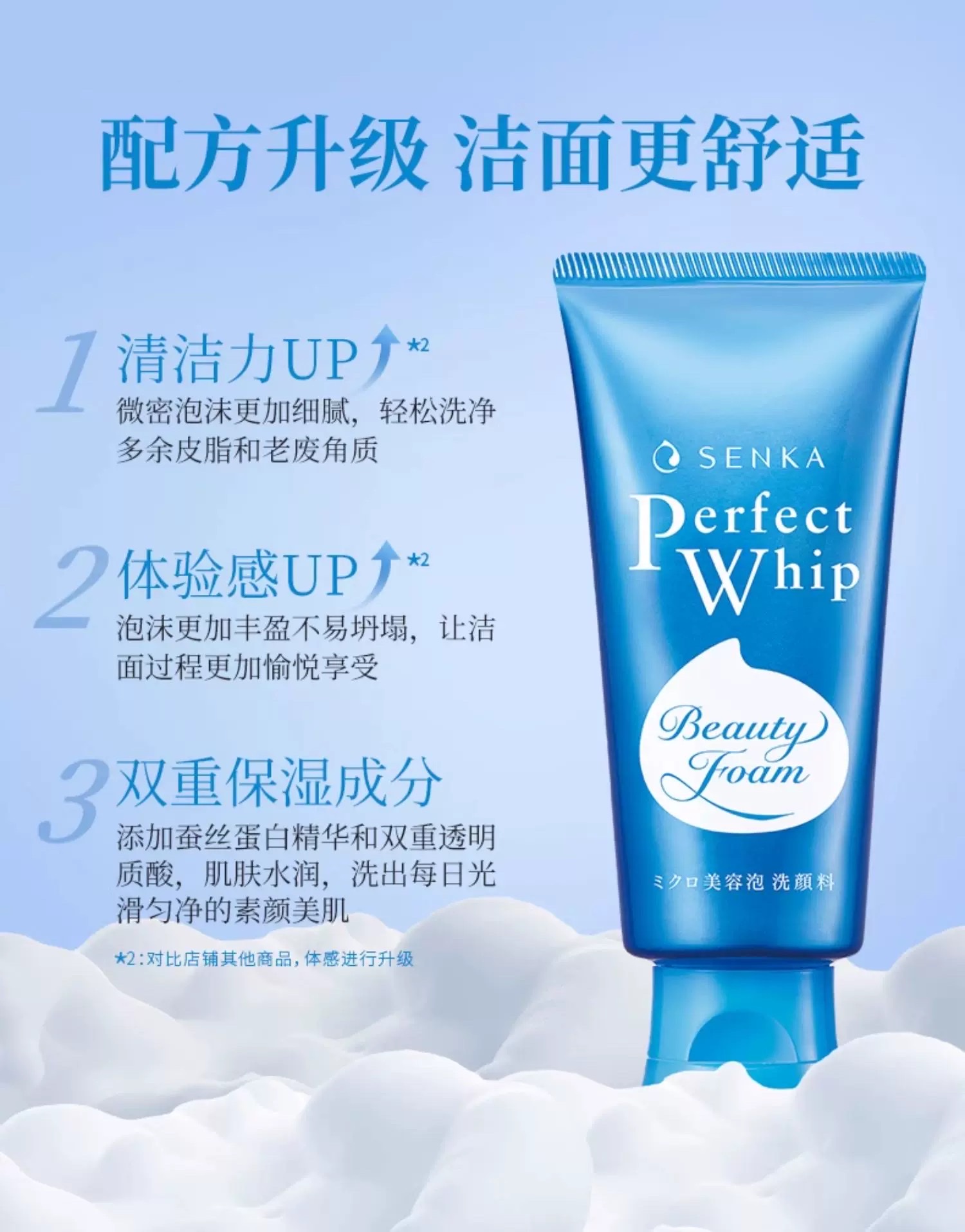 Sanke Foam Facial Cleanser (Moisturizing) 120g Specification image