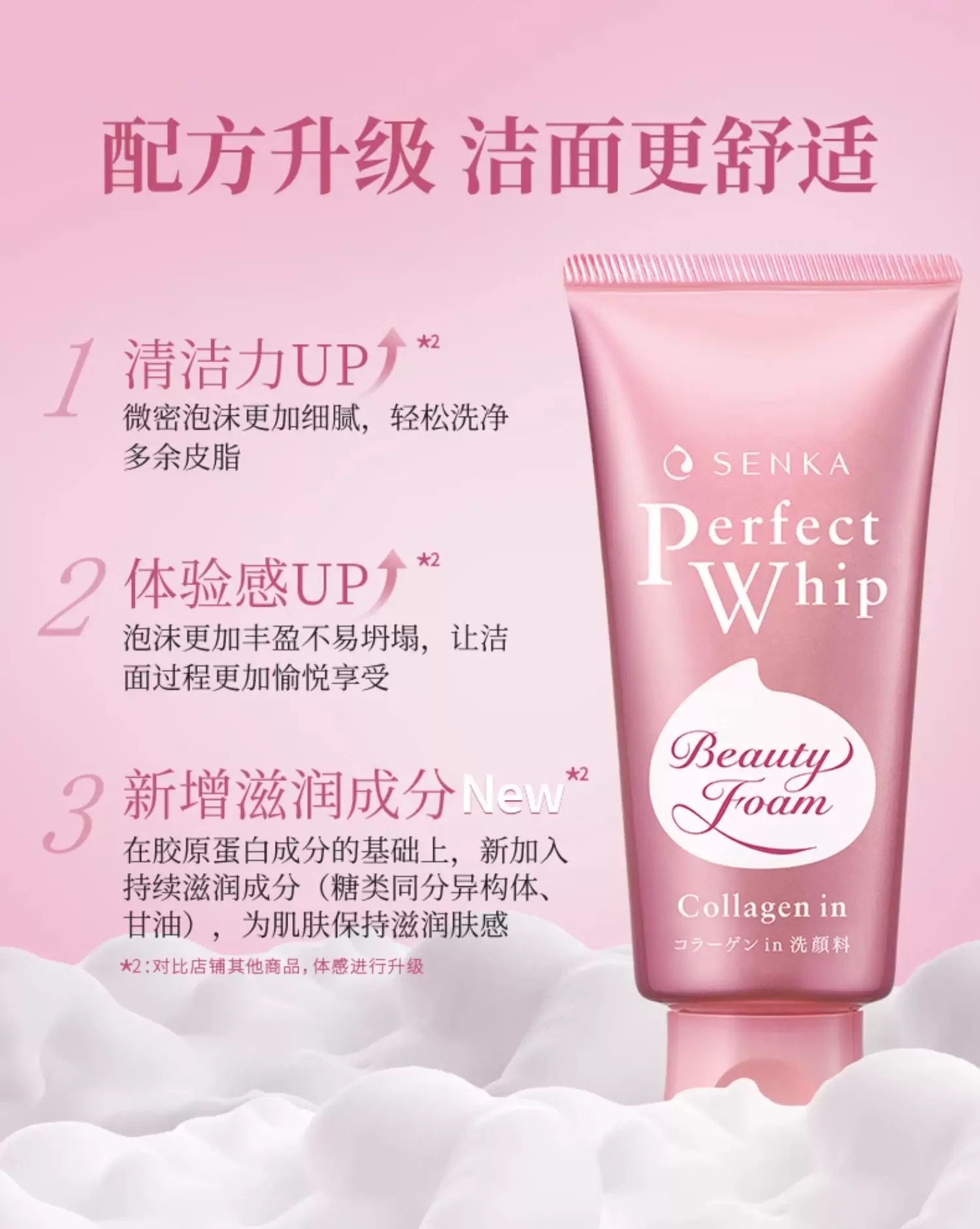 Sanke Moisturizing Foaming Facial Cleanser 120g detail image 3