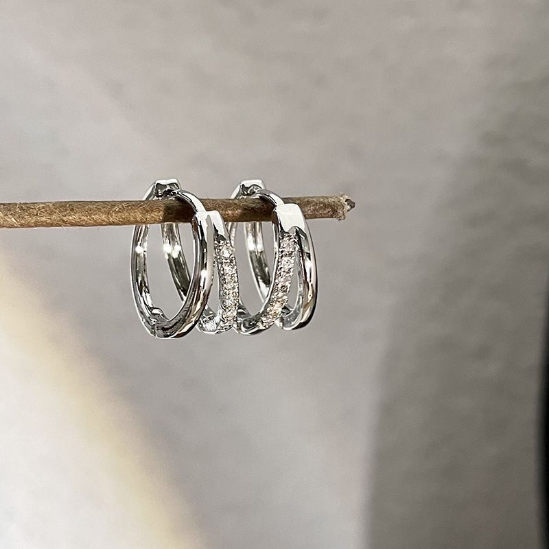 925 Silver ear rings for women, fashionable and elegant, anti-allergy ear buckles, Korean version, new earrings 440 accessories, earrings, earrings, stud accessories detail image 14