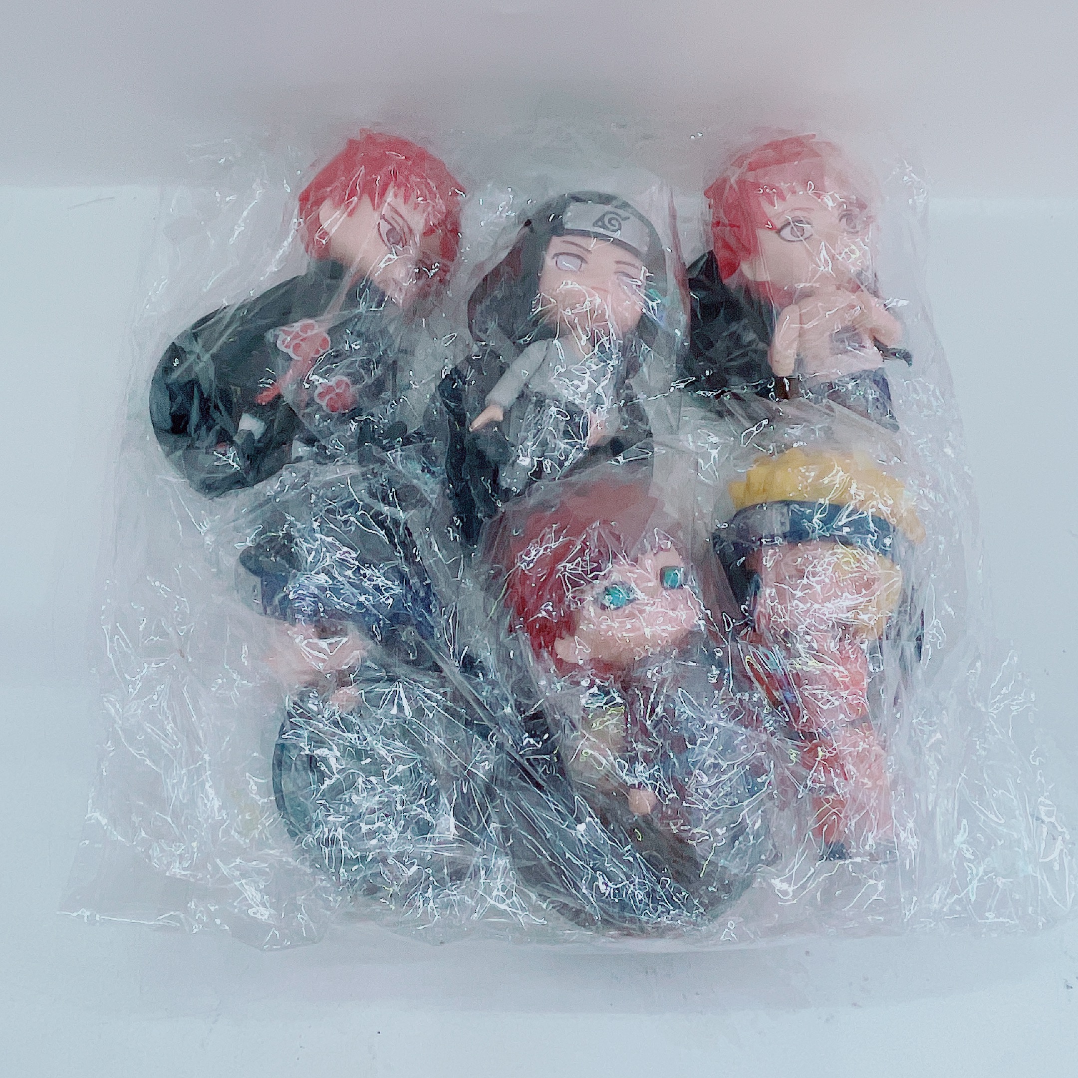 Wholesale of Q-version Naruto Naruto I Love Kakashi anime figurines, car desktop ornaments Specification image