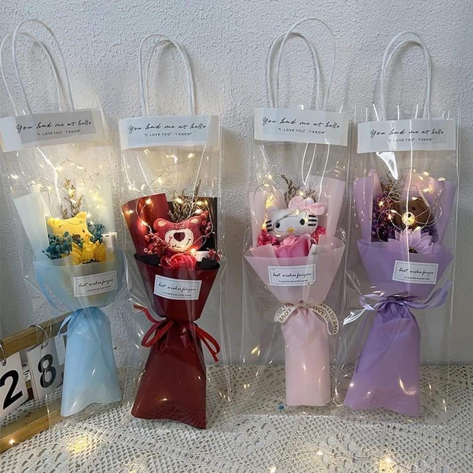 Valentine's Day gifts: Bestsellers in foreign trade - Valentine's Day soap, flower bouquets, strawberry bears Application Scenario