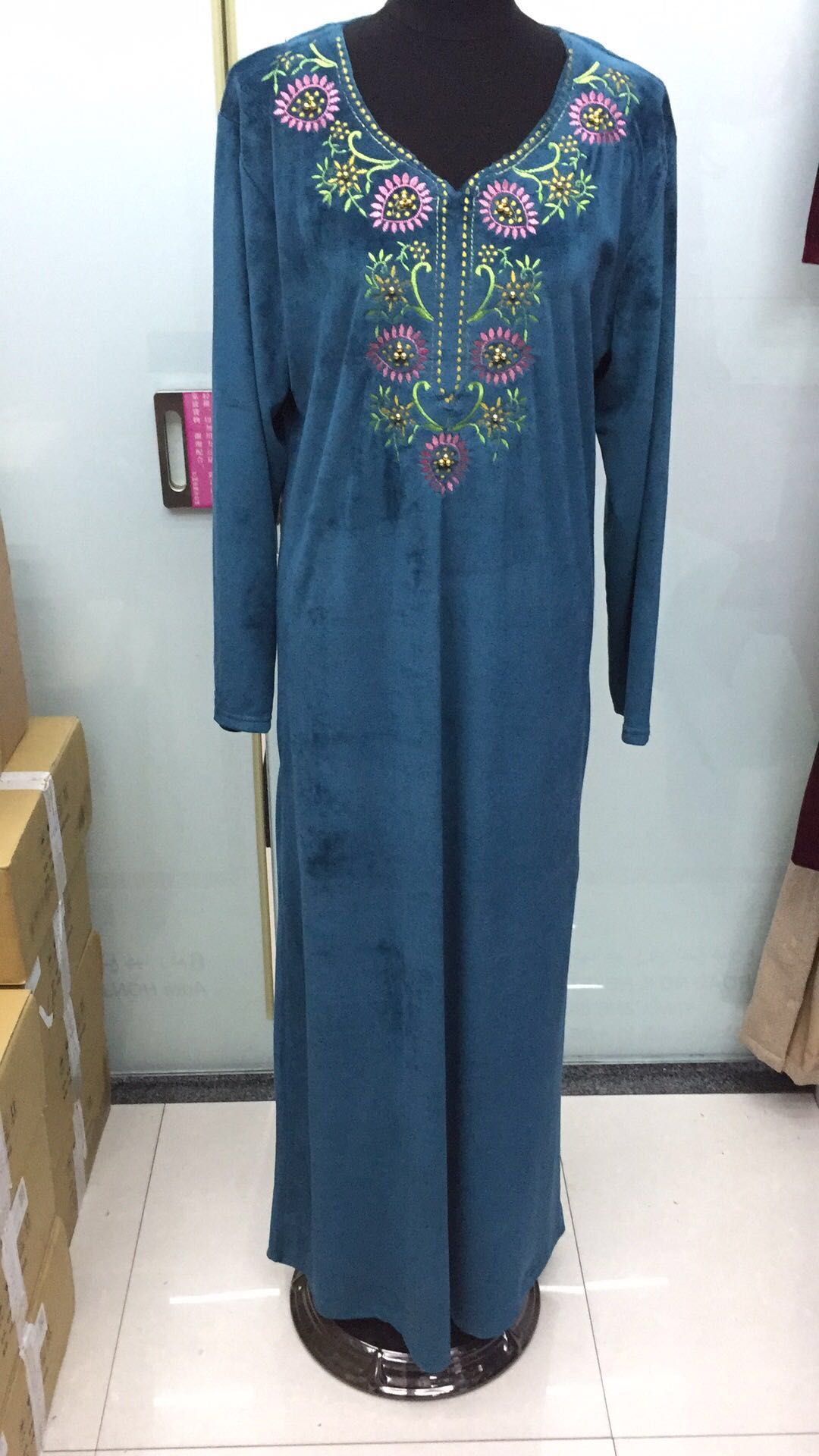 Arab 2024 new style dress, a popular export bestseller, comfortable, breathable and stylish dress 66525