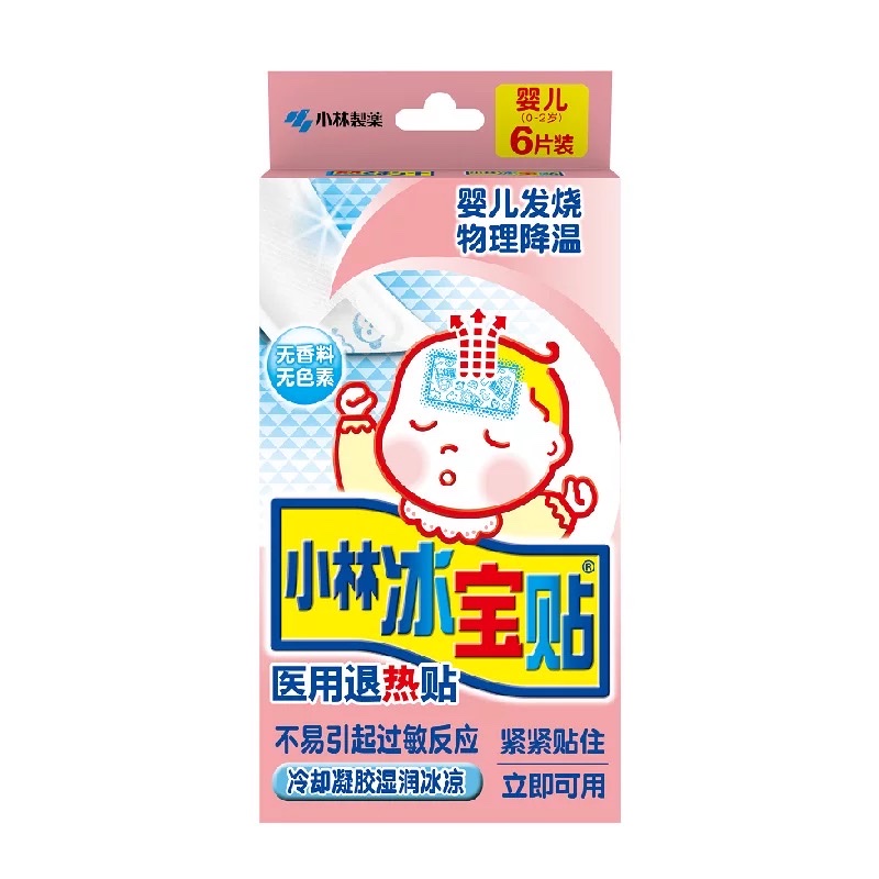 6-piece Kobayashi Ice Cream Patch / 10-piece Ice Wake Patch Application Scenario