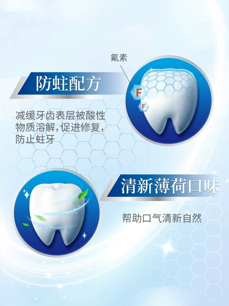 Imported Lion King Tooth Strength Enzyme Toothpaste 130g (Refreshing Mint) detail image 3