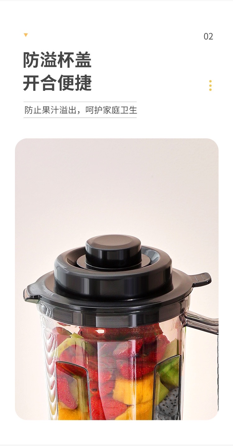Multi-functional 3-in-1 blenders, large-capacity household blender, juicer, meat grinder, slicer, small blender, meat grinder, 110V kitchen appliances detail image 9