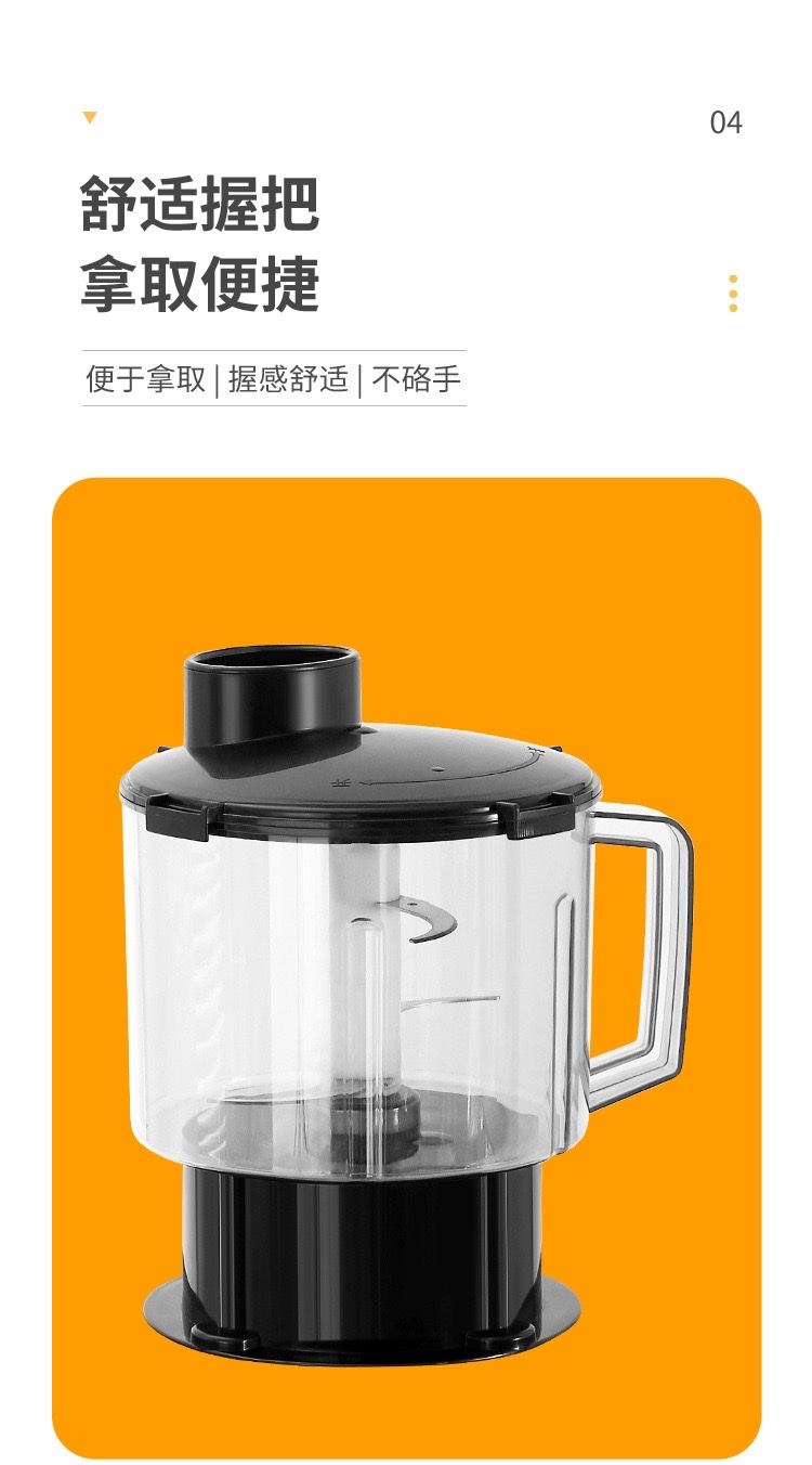 Multi-functional 3-in-1 blenders, large-capacity household blender, juicer, meat grinder, slicer, small blender, meat grinder, 110V kitchen appliances detail image 4