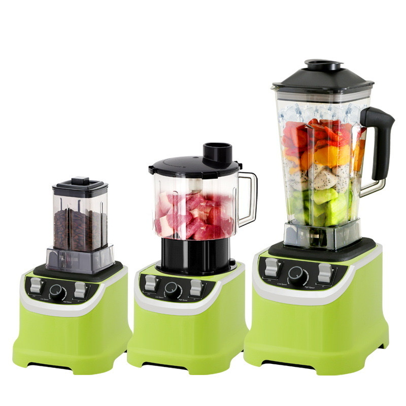 1. Multi-functional 3-in-1 blender, large-capacity household blender, juicer, meat grinder, slush maker, meat grinder, blender, small blender, blender Item Picture