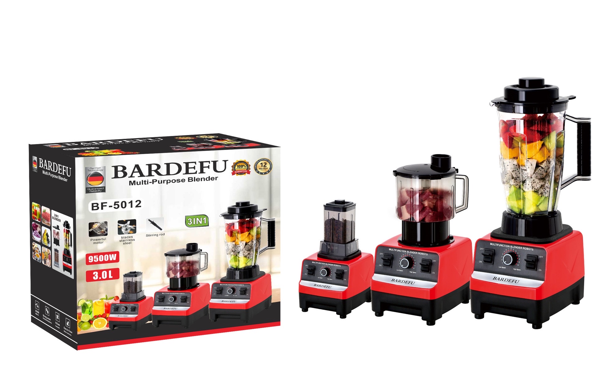 Multi-functional 3-in-1 blenders, large-capacity household blender, juicer, meat grinder, slicer, small blender, meat grinder, 110V kitchen appliances detail image 13