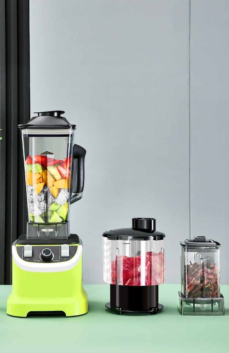 1. Multi-functional 3-in-1 blender, large-capacity household blender, juicer, meat grinder, slush maker, meat grinder, blender, small blender, blender detail image 15