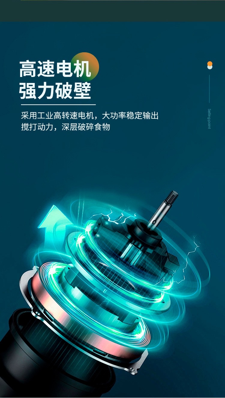 Cross-border foreign trade export BLENDER household blenders, food processors, juicers, complementary food soy milk machines, chef machines, blenders, mixers, small blenders, 110V kitchen appliances, meat grinders detail image 2
