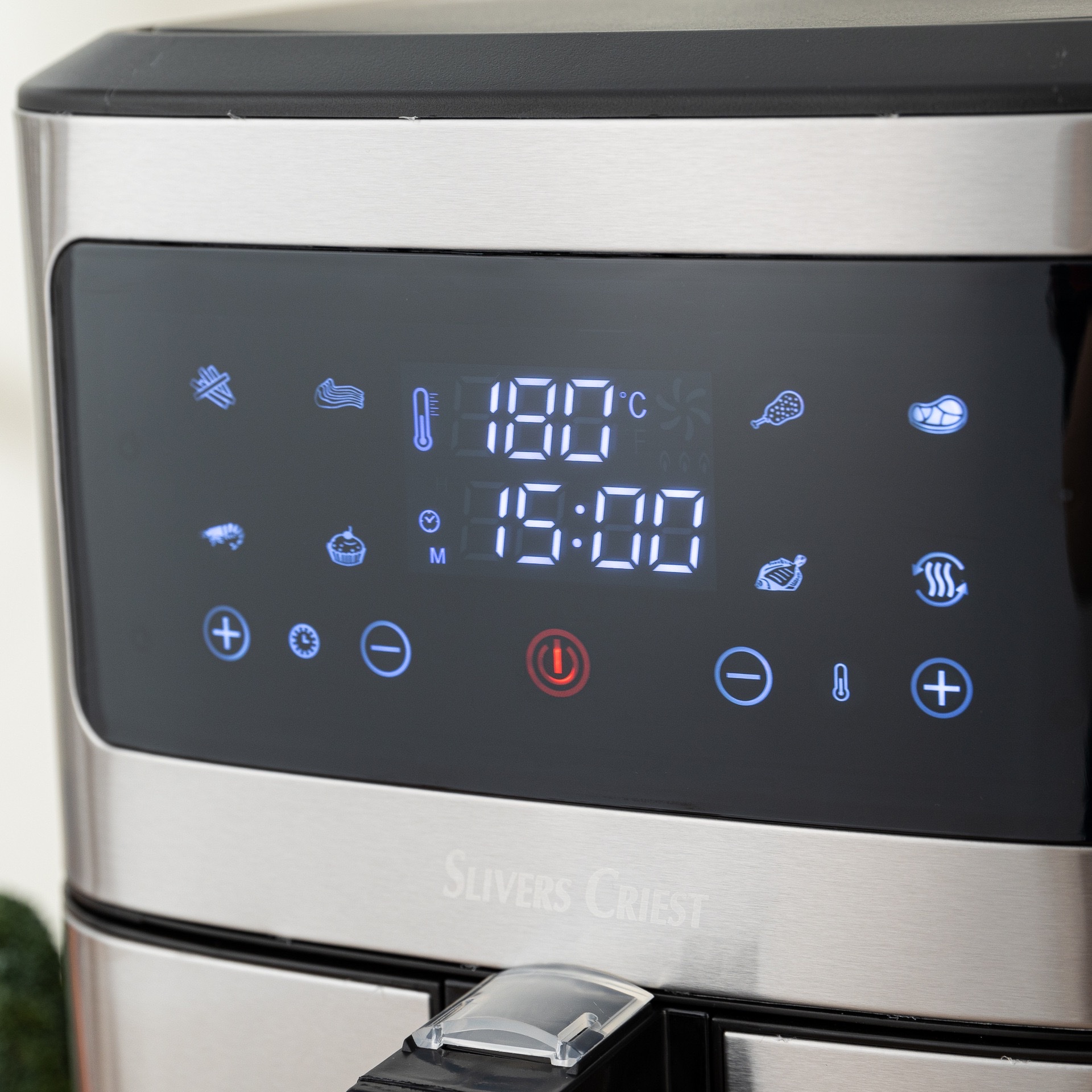 10LAirfryer export 10-liter air fryer, large-capacity, full touch screen, timed and visible, high-power oven Specification image
