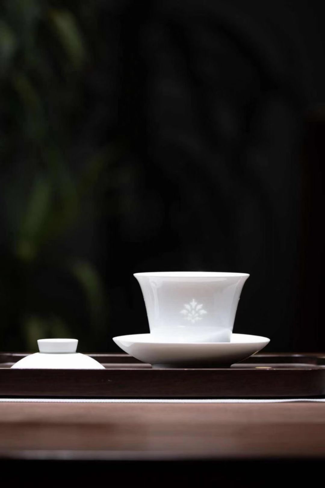 Jingdezhen Linglong Tea Set Pottery Li Family Red Pine Craft detail image 3