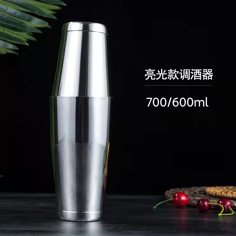 00/600ML复底波士顿调酒器不锈钢本色（S/S)