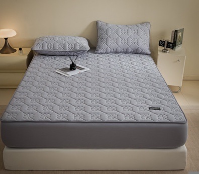 All-cotton washed cotton antibacterial cotton bed cover, single piece pure cotton anti-slip bed sheet, mattress cover, bed cover wholesale, comfortable, breathable and easy to clean