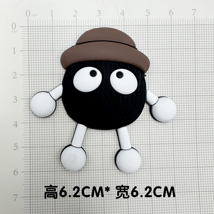 A variety of cartoon large-sized hats, black coal balls, DIY material accessories, crocs, buckles, slippers, water cups, phone cases and accessories detail image 2