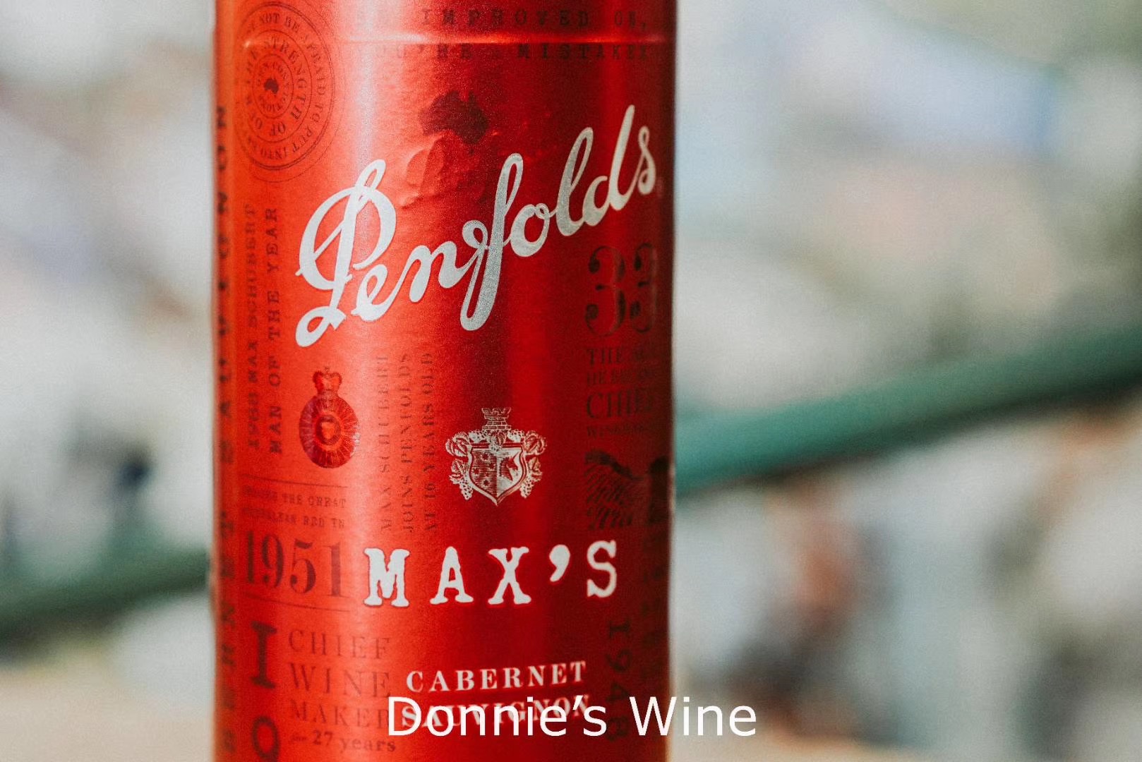 Penfolds Max Cabernet Sauvignon Dry Red Wine imported from Australia in its original packaging Application Scenario