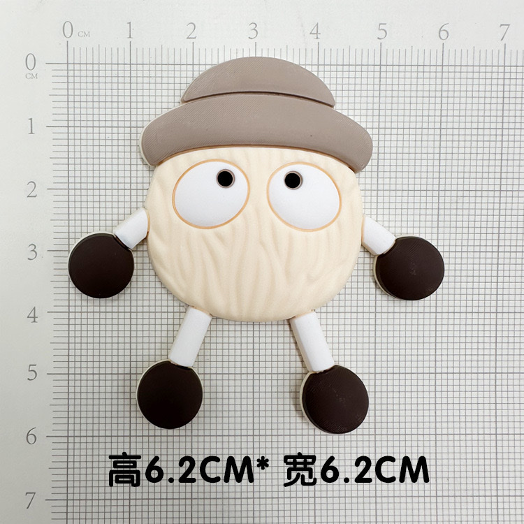 A variety of cartoon large-sized hats, black coal balls, DIY material accessories, crocs, buckles, slippers, water cups, phone cases and accessories Specification image