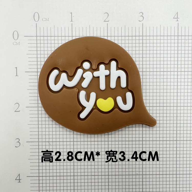 Capybara Capybara PVC soft rubber decorative diy accessories, phone case, ipad hole, slipper buckle, cup sticker detail image 13