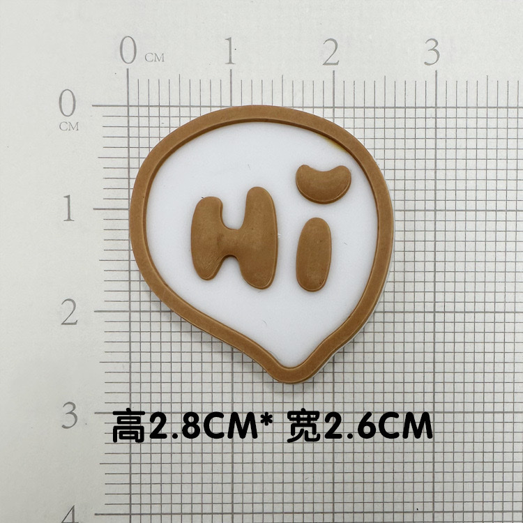 Capybara Capybara PVC soft rubber decorative diy accessories, phone case, ipad hole, slipper buckle, cup sticker detail image 11