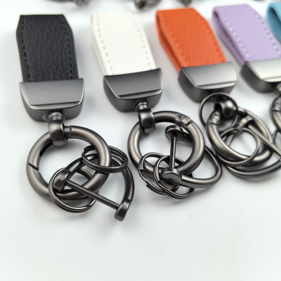 DIY饰品配件法式迷你小羊皮汽车钥匙扣泡泡萌粒改造搭配钥匙链圈详情图2