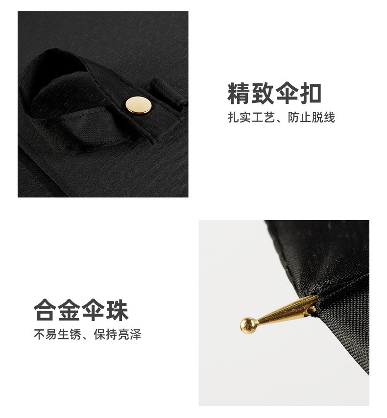 24骨自动伞超大防水套直杆晴雨伞长柄高尔夫伞广告礼品伞印刷logo详情图14