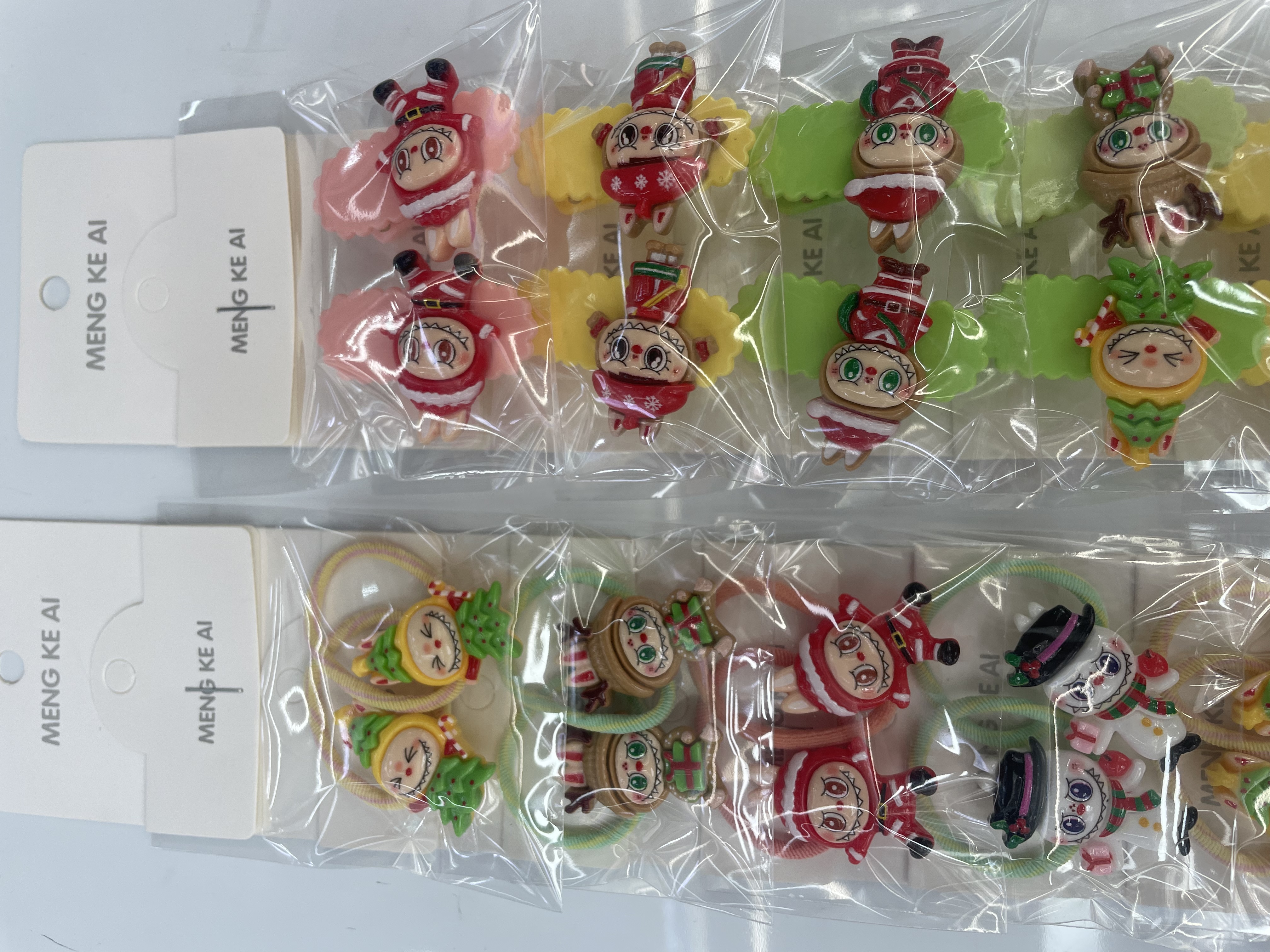 The new children's hair clips, headwear and hair ties are cute and unique. The hair ties and hair accessories are simple and fashionable. The hair ties are hair care accessories Specification image