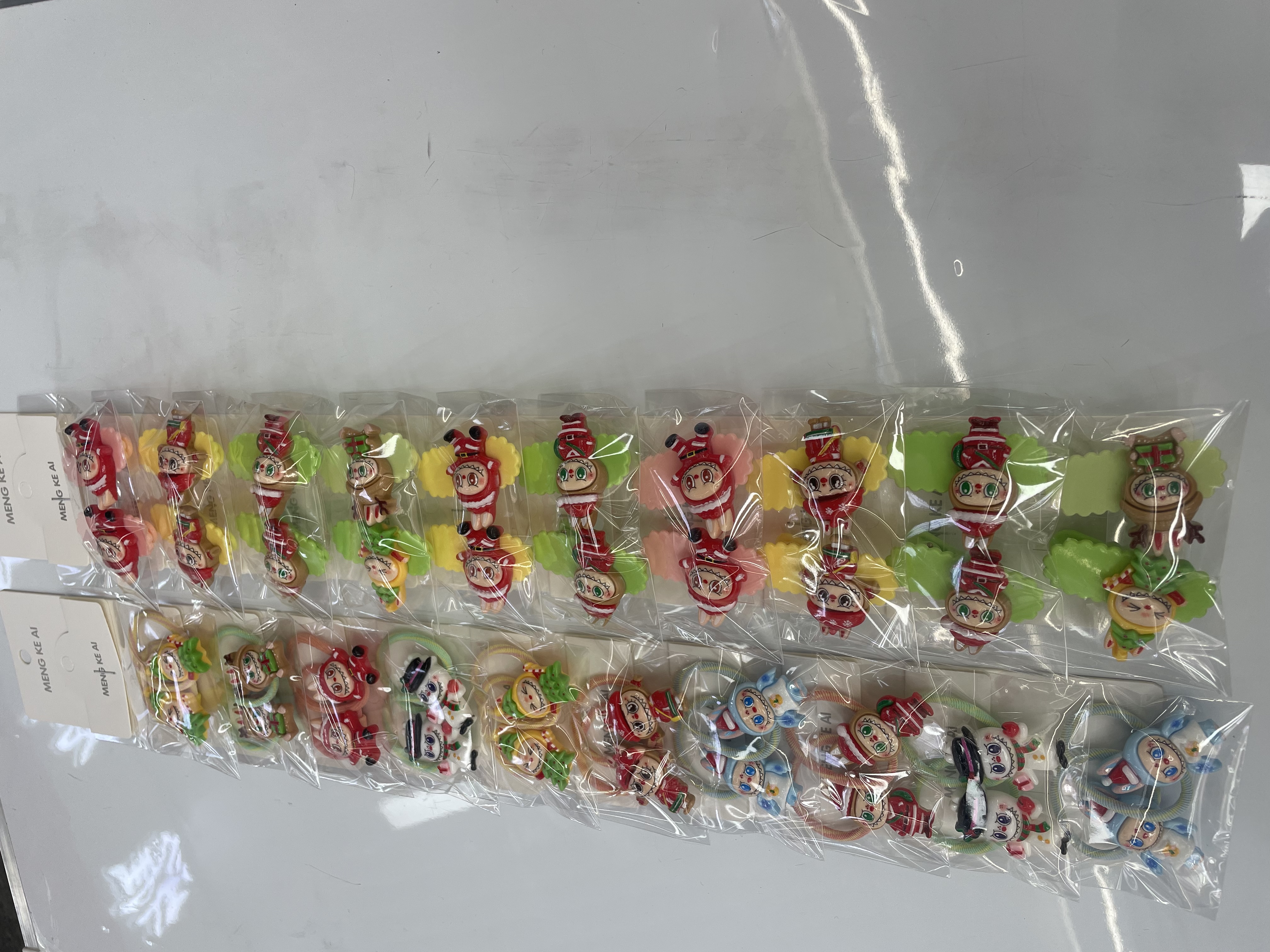  新款儿童发夹头饰头绳 可爱个性扎头绳发饰 简约时尚皮筋发绳 美发装饰品皮筋