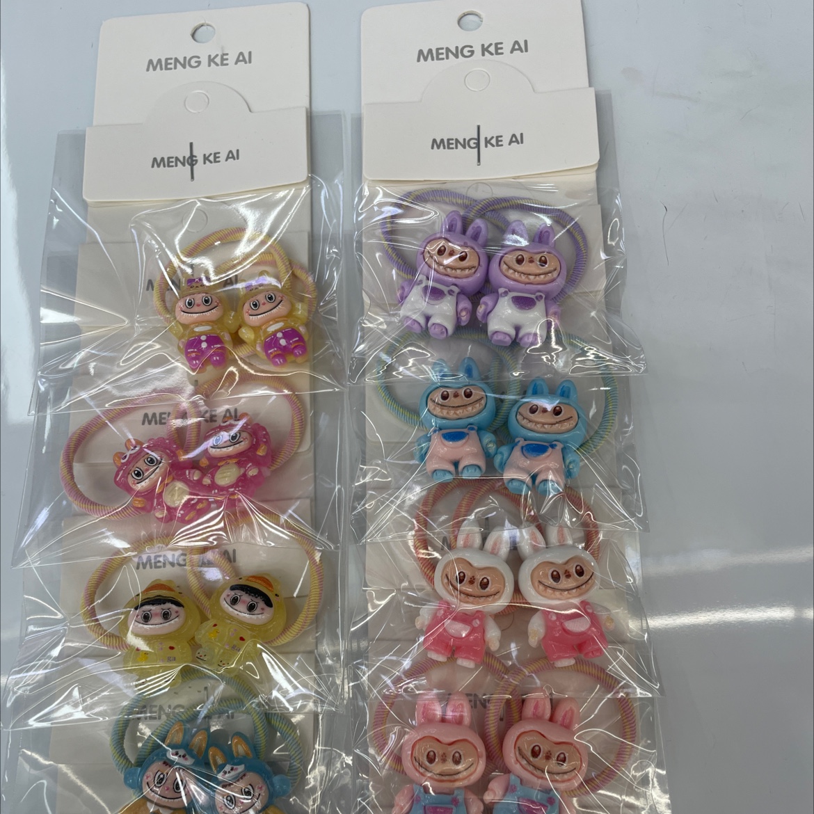 Labu's latest personalized children's hair ties, exquisite women's hair accessories, elegant hair ties, Korean-style leather band hair ties, fashionable and trendy hair accessories, girls' hair ties detail image 2