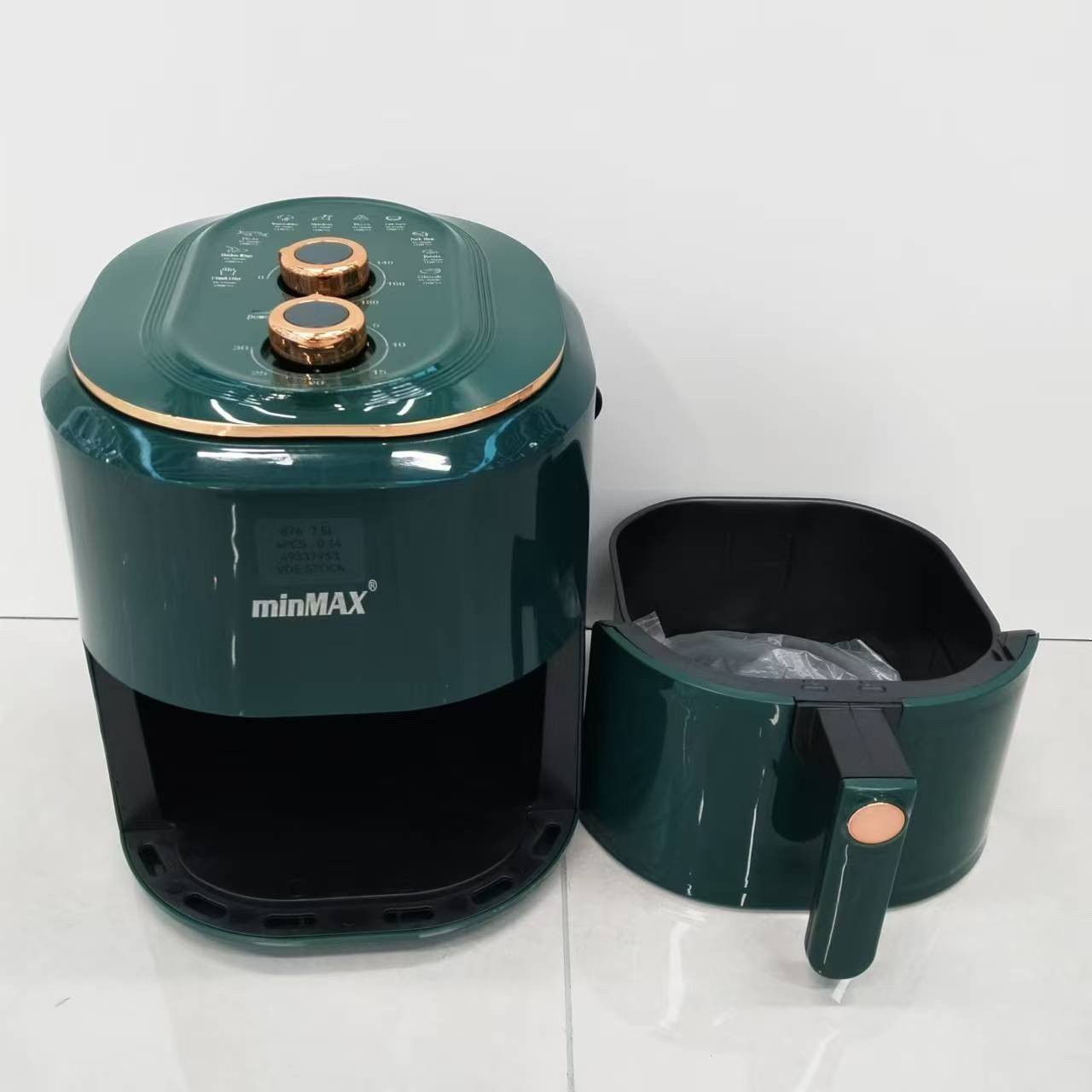 minMAX875/876 7.5L capacity air fryer export product Air Fryer Airfryer export electrical appliance New choice for healthy cooking Specification image
