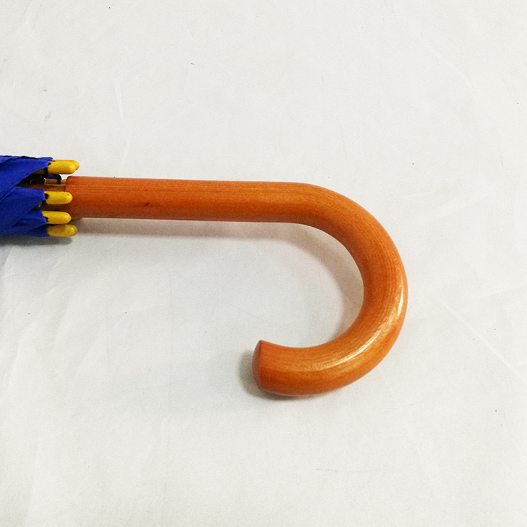 23寸木中棒木弯柄木伞珠雨伞可定logo制直杆伞广告礼品长柄雨伞定制白底实物图