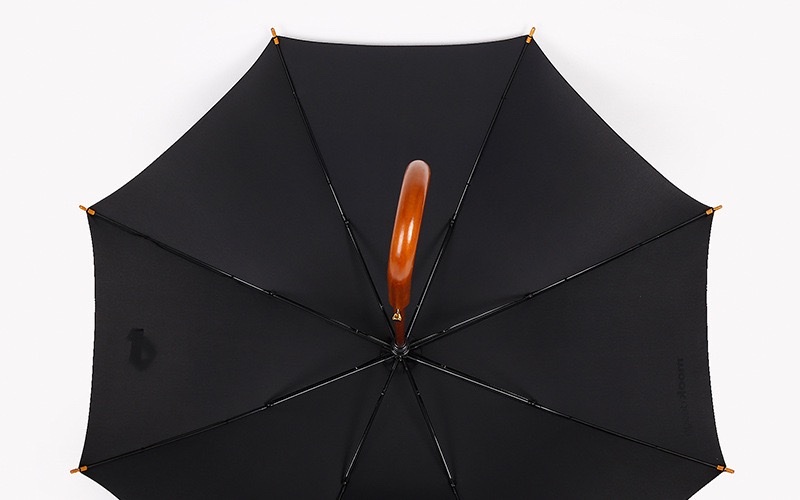 23寸木中棒木弯柄木伞珠雨伞可定logo制直杆伞广告礼品长柄雨伞定制详情图19