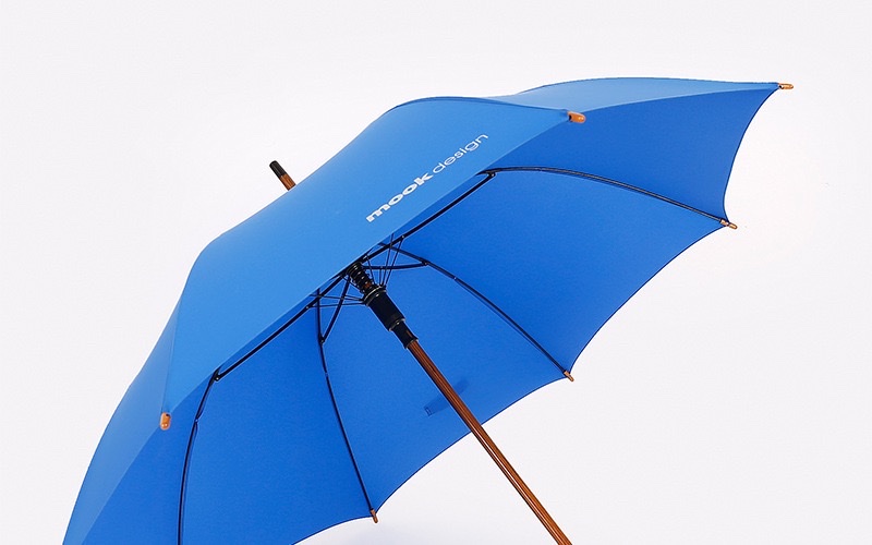 23寸木中棒木弯柄木伞珠雨伞可定logo制直杆伞广告礼品长柄雨伞定制详情图16
