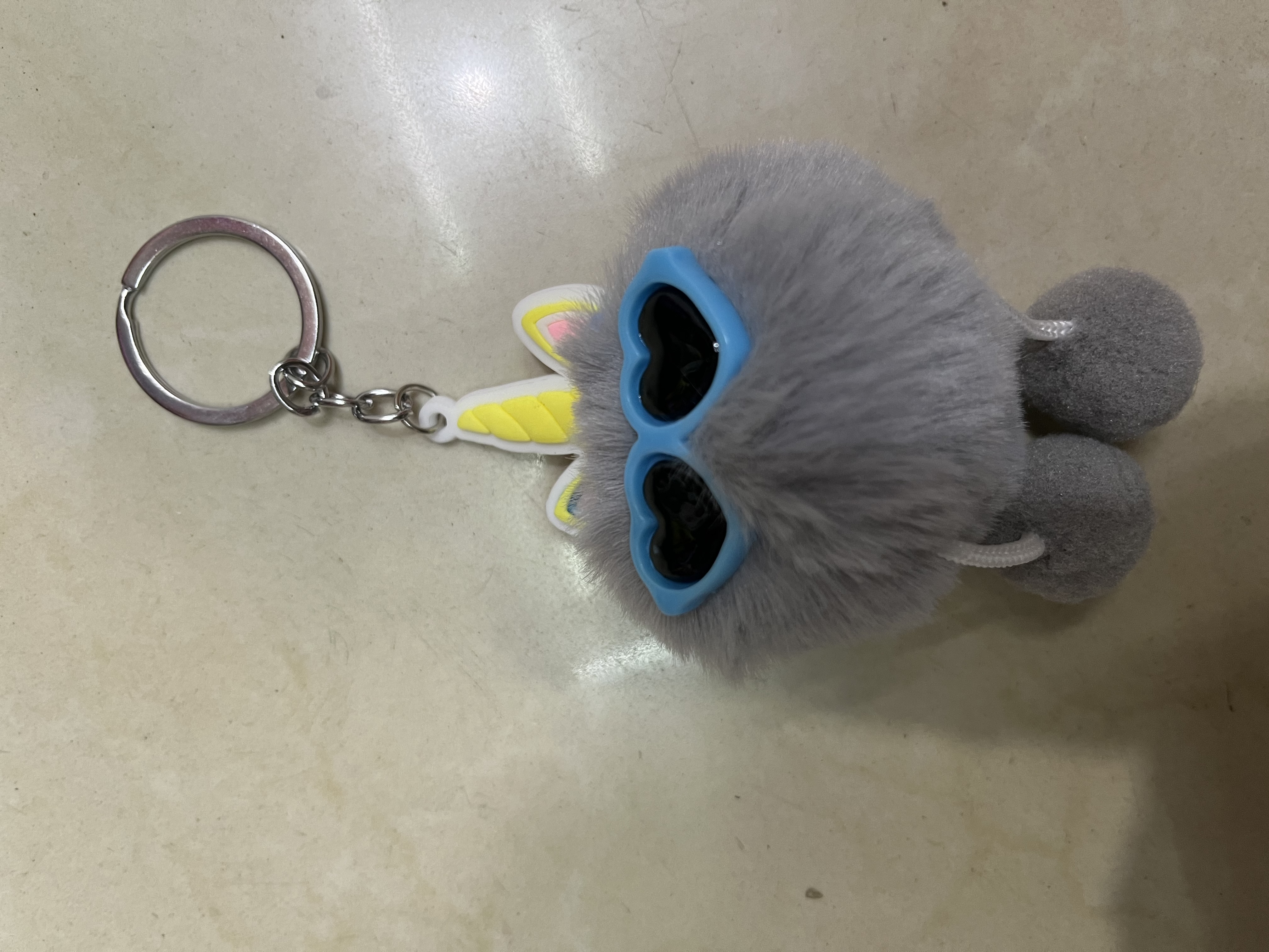 毛绒挂件 钥匙扣女2024款可爱款式 钥匙扣配件 潮流新品 车钥匙挂饰详情图10