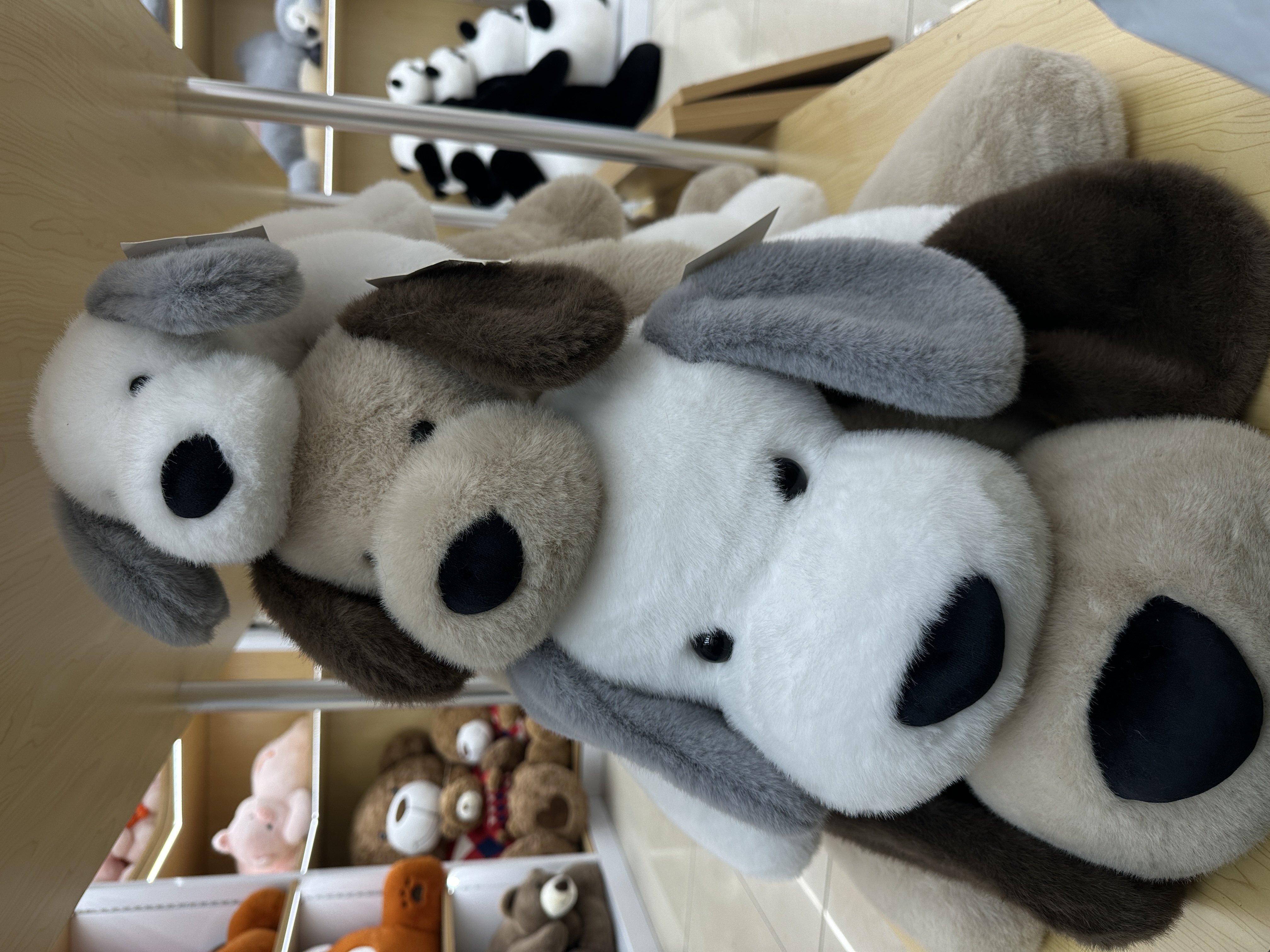 治愈系玩偶趴趴狗毛绒小狗抱睡公仔侧睡抱枕陪睡玩具礼物睡觉