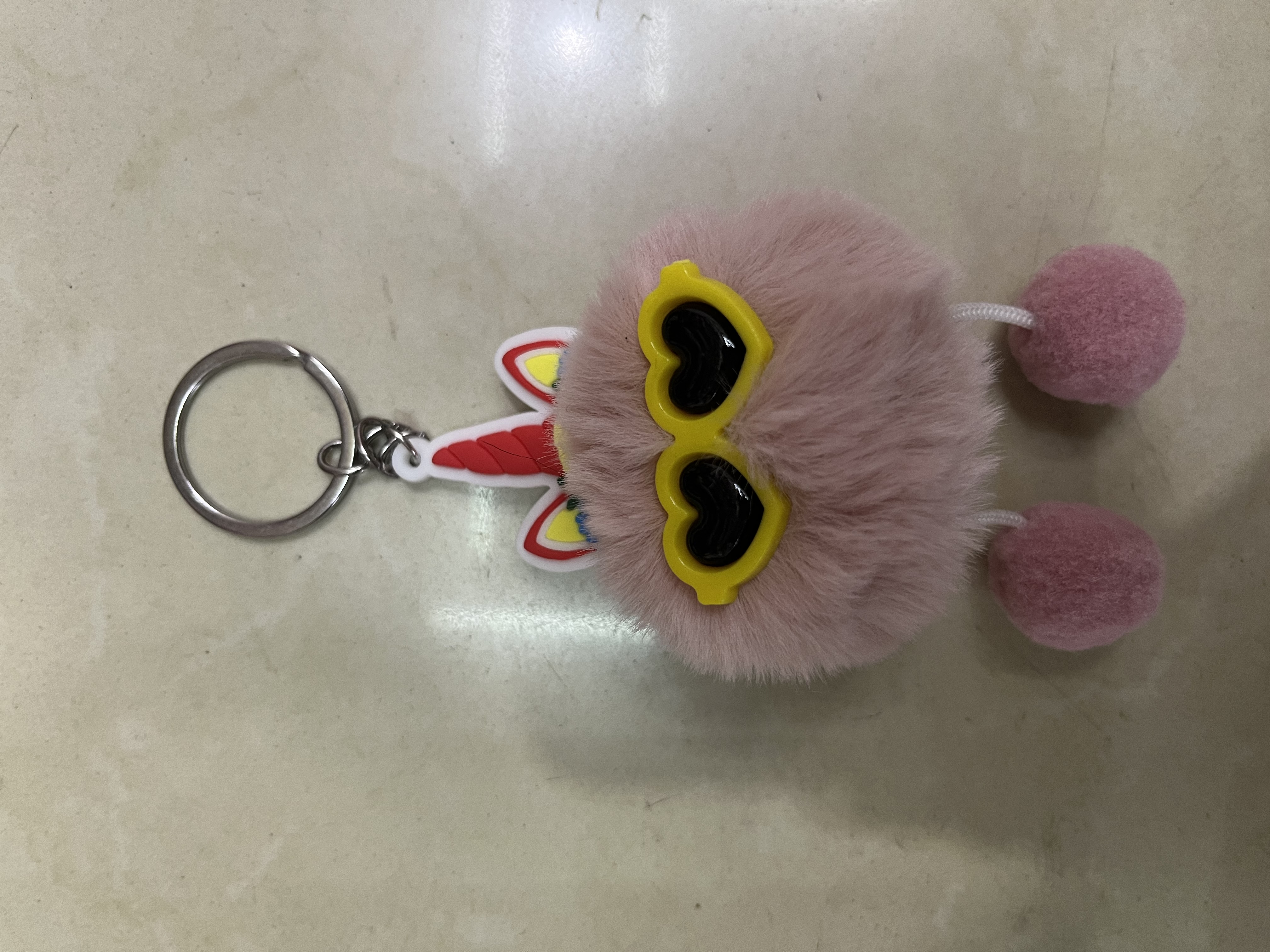 毛绒挂件 钥匙扣女2024款可爱款式 钥匙扣配件 潮流新品 车钥匙挂饰详情图5