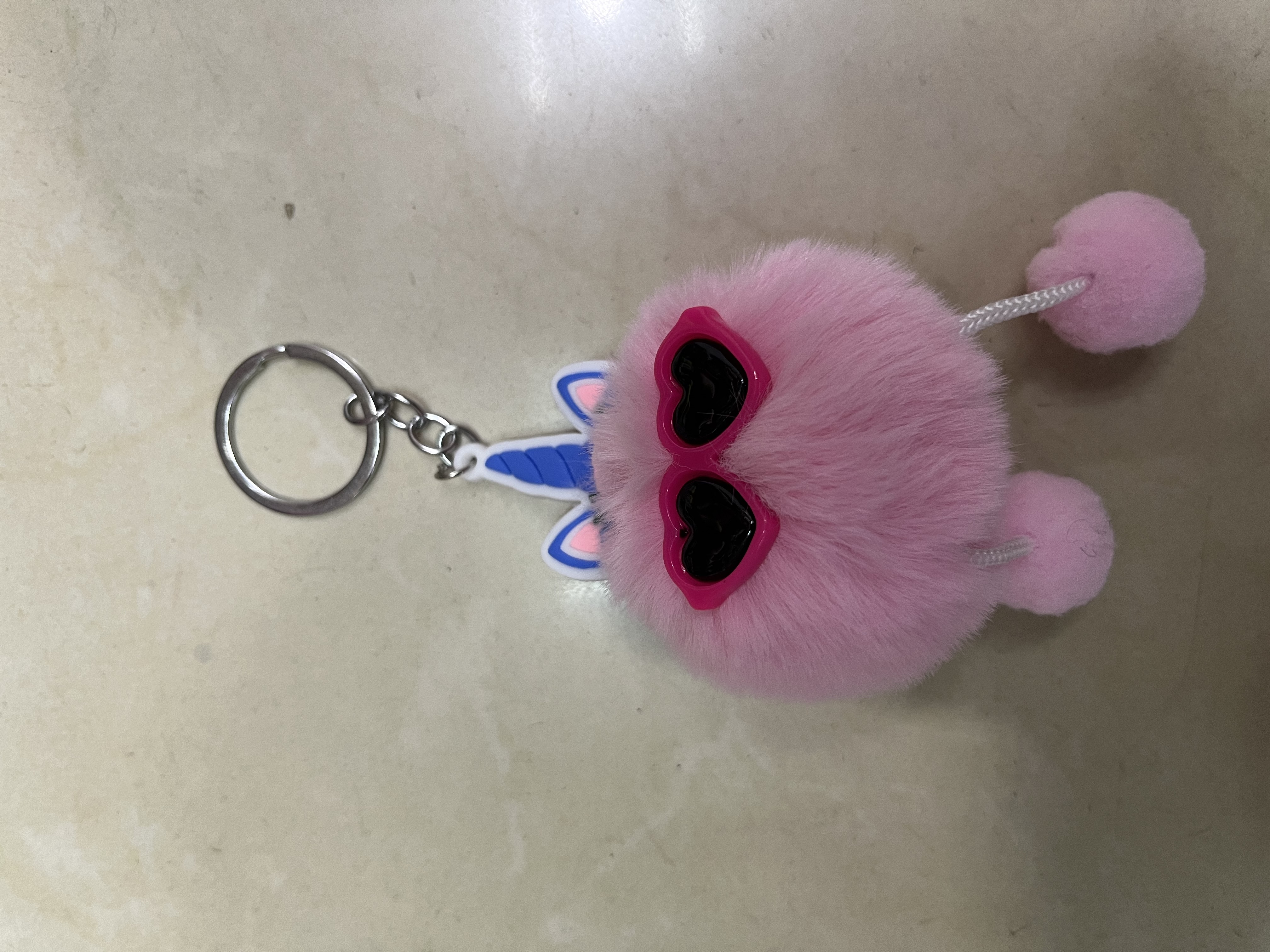毛绒挂件 钥匙扣女2024款可爱款式 钥匙扣配件 潮流新品 车钥匙挂饰详情图7