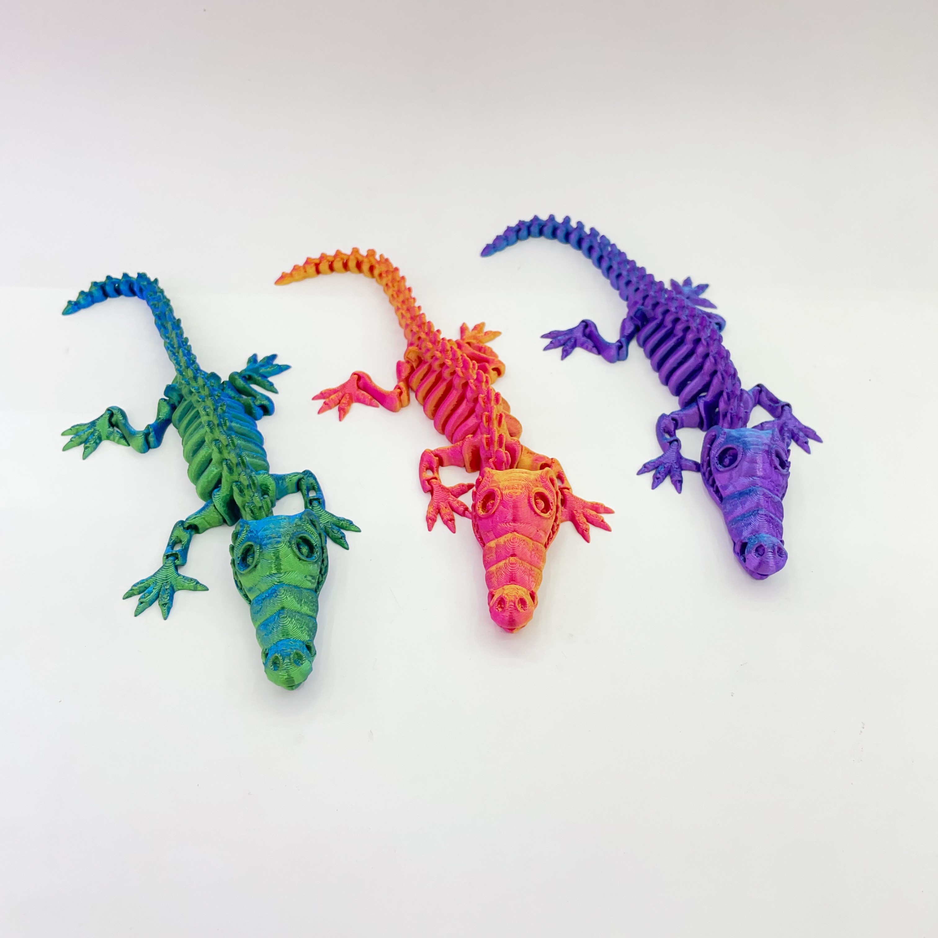 欣飞塑胶玩具，热销玩具，网红款3D打印技术，龙，蛇，恐龙，款式新颖详情图5