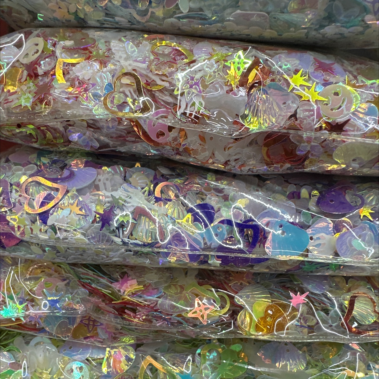 美人鱼混款亮片 手工DIY用品配件 史莱姆填充物 流麻配件 饰品配件 亮片饰品详情图2