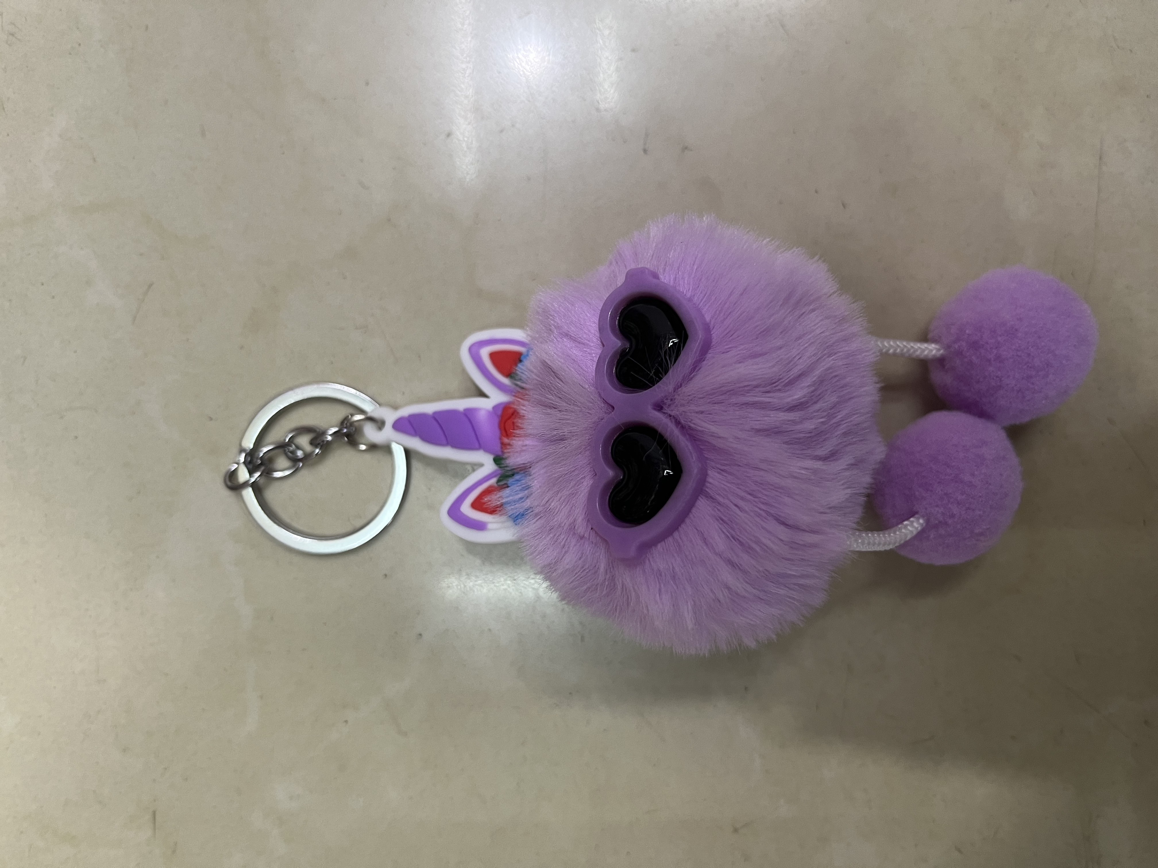 毛绒挂件 钥匙扣女2024款可爱款式 钥匙扣配件 潮流新品 车钥匙挂饰详情图6