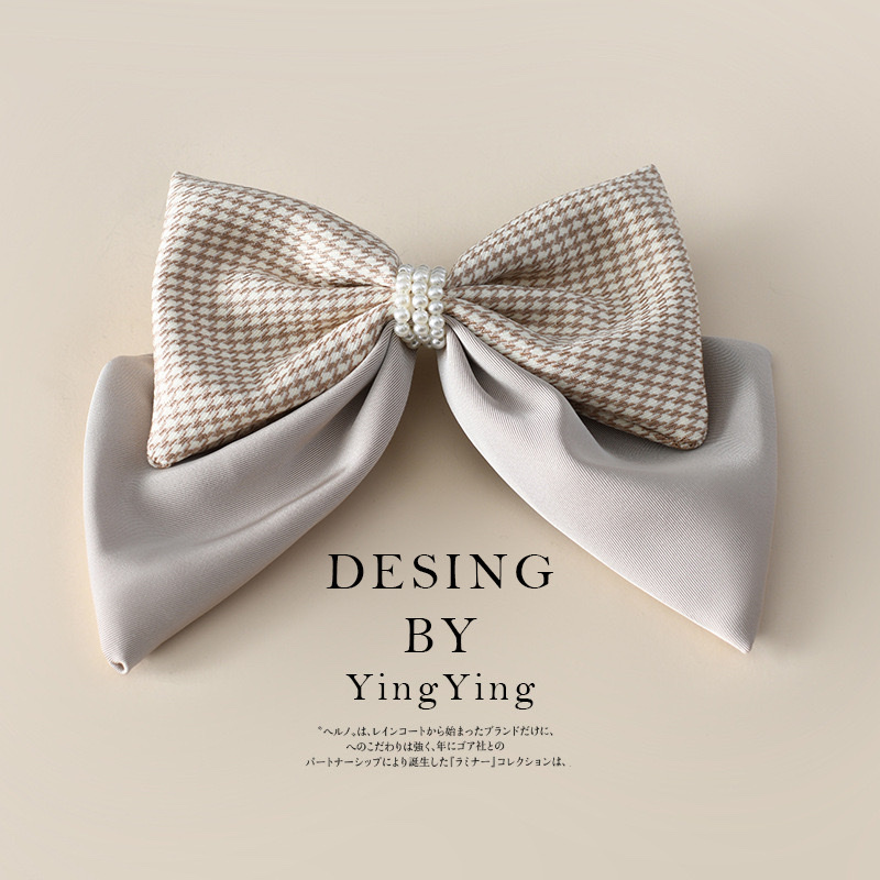 Yiwu factory offers Korean headwear, large bow hair accessories, hair clips, back head spring clips, hair clips and top clips in stock for wholesale detail image 8