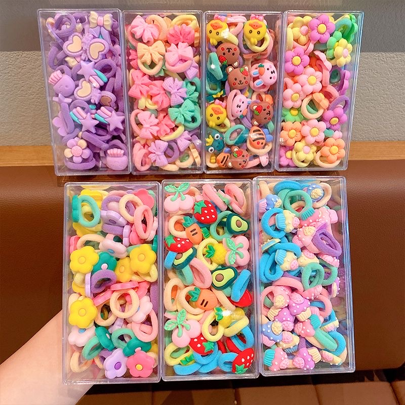 网络爆款流行饰品毛巾圈儿童皮筋不伤发宝宝卡通毛巾圈义乌国际商贸城一区二楼高弹性小女孩扎头发绳婴幼儿橡皮筋