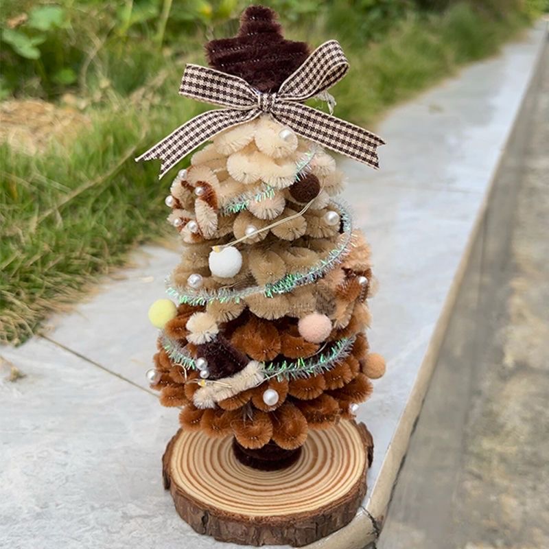 DIY Twisty stick Christmas tree material kit creative handmade Christmas gift for girls, best friends and girlfriends detail image 4